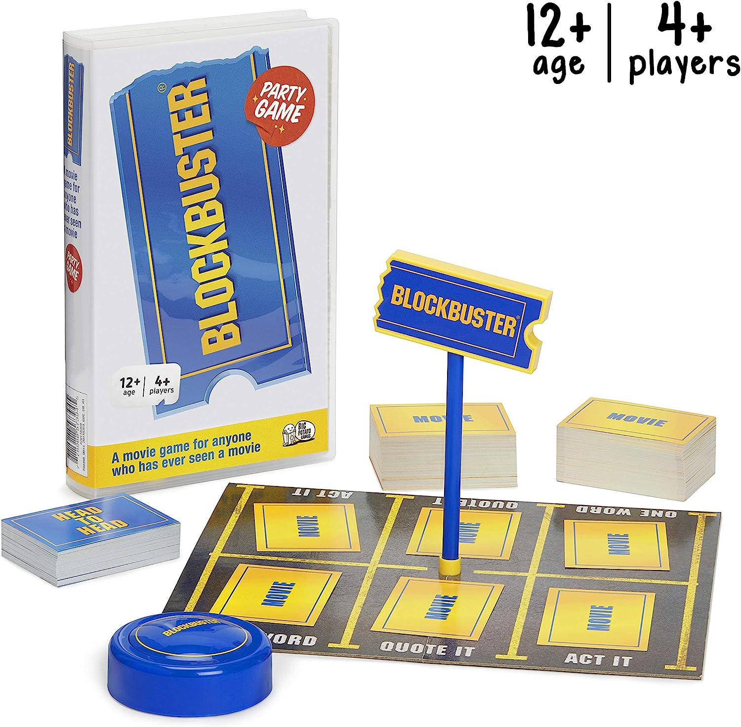 The Blockbuster Game: A Movie Party Game for The Whole Family