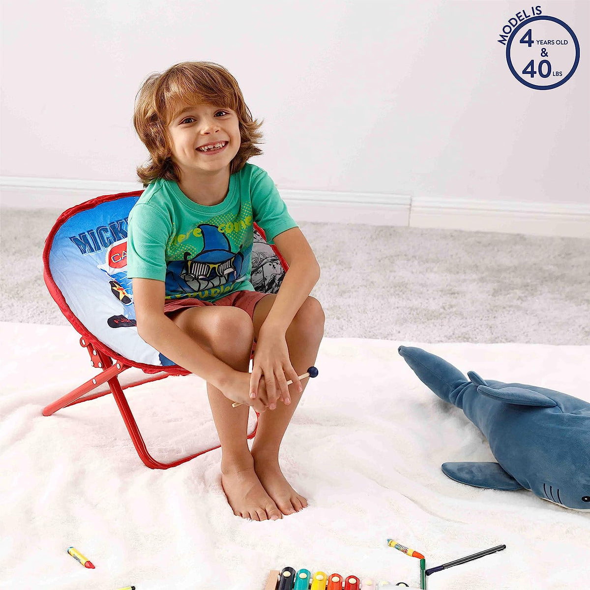 Mickey Mouse Toddler Saucer Chair