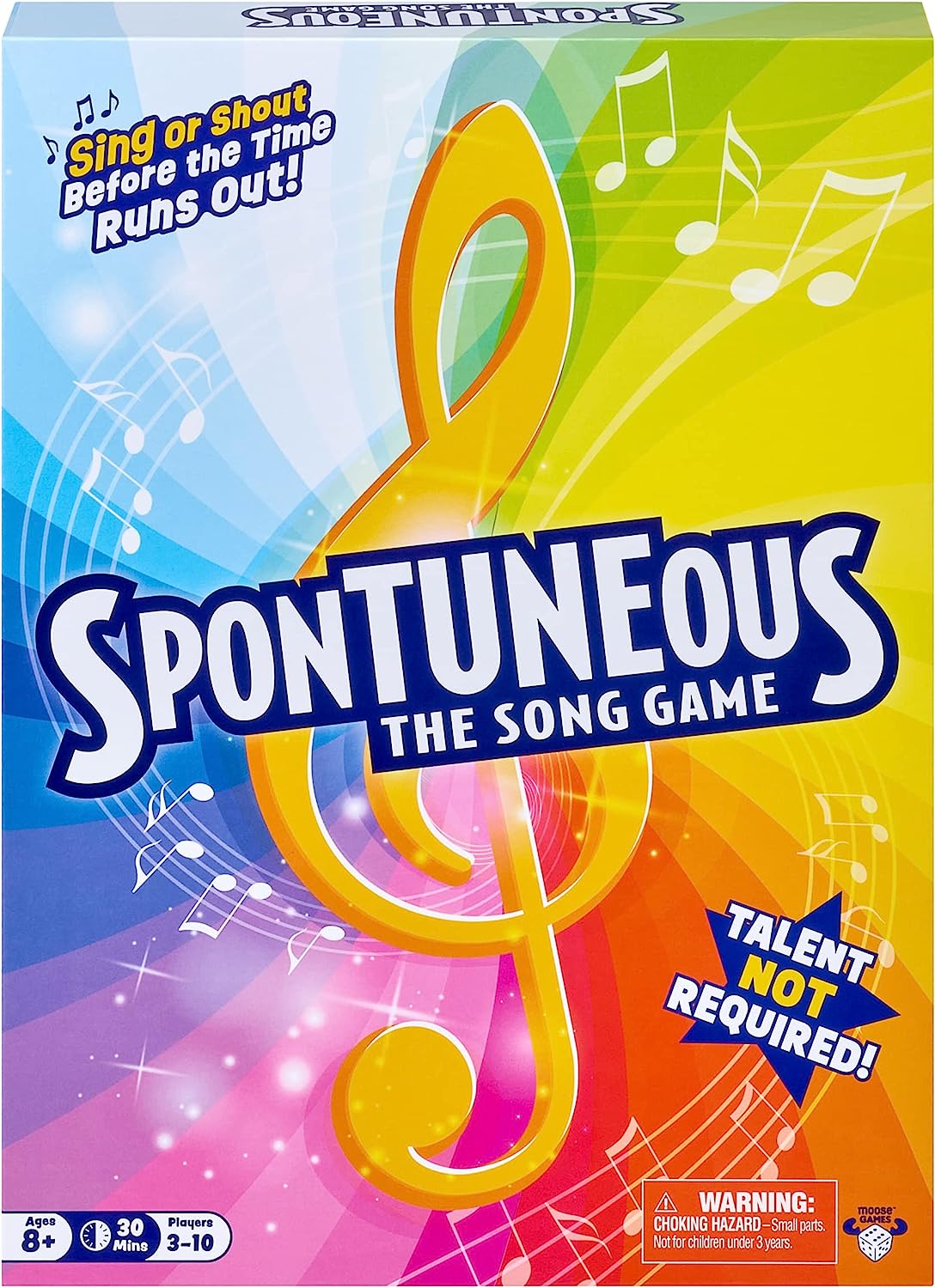 The Song Game - Sing It or Shout It - Talent NOT Required - Family Party Board Game