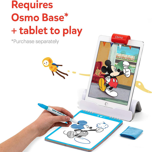 Super Studio Mickey Mouse & Friends - Ages 5-11 - Learn to Draw - For iPad or Fire Tablet Educational Learning Games - STEM Toy Gifts, Boy & Girl-Ages 5 6 7 8 9 10 11( Base Required)