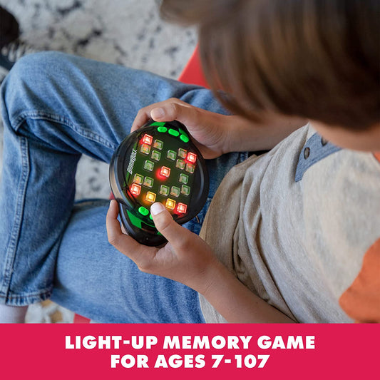 BrainBolt Handheld Electronic Memory Game with Lights & Sounds, 1 or 2 Players, Ages 7+