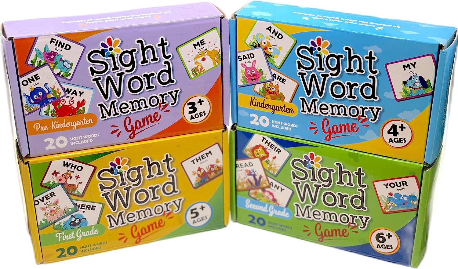 Urban Supply Sight Word Memory Game / Matching Game. Reading & Language Building for Grades Pre-Kindergarten Through Second Grade. Early Children's Educational Learn to Read (Pre-Kindergarten)