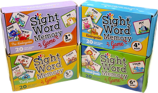 Urban Supply Sight Word Memory Game / Matching Game. Reading & Language Building for Grades Pre-Kindergarten Through Second Grade. Early Children's Educational Learn to Read (Pre-Kindergarten)