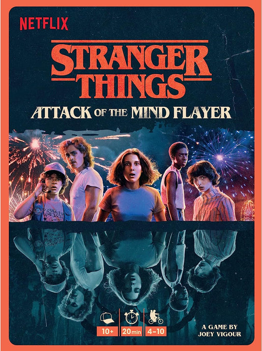 Stranger Things Attack of The Mind Flayer | Bluffing Strategy Game | Immersive Party Game for Adults and Kids | Ages 10+ | 4-10 Players | Average Playtime