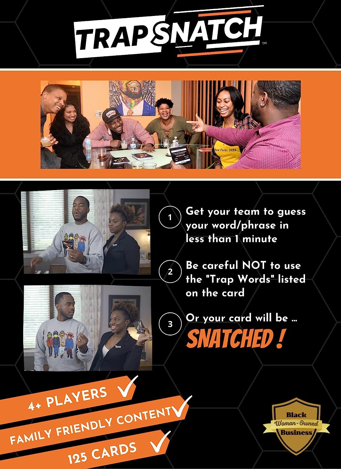 for The Culture Guessing Game [Black Culture Party Game ] | 4+ Players | Family Friendly | Ages 13+ | Original Edition