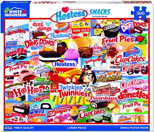 Hostess Snacks, 500 Piece Jigsaw Puzzle