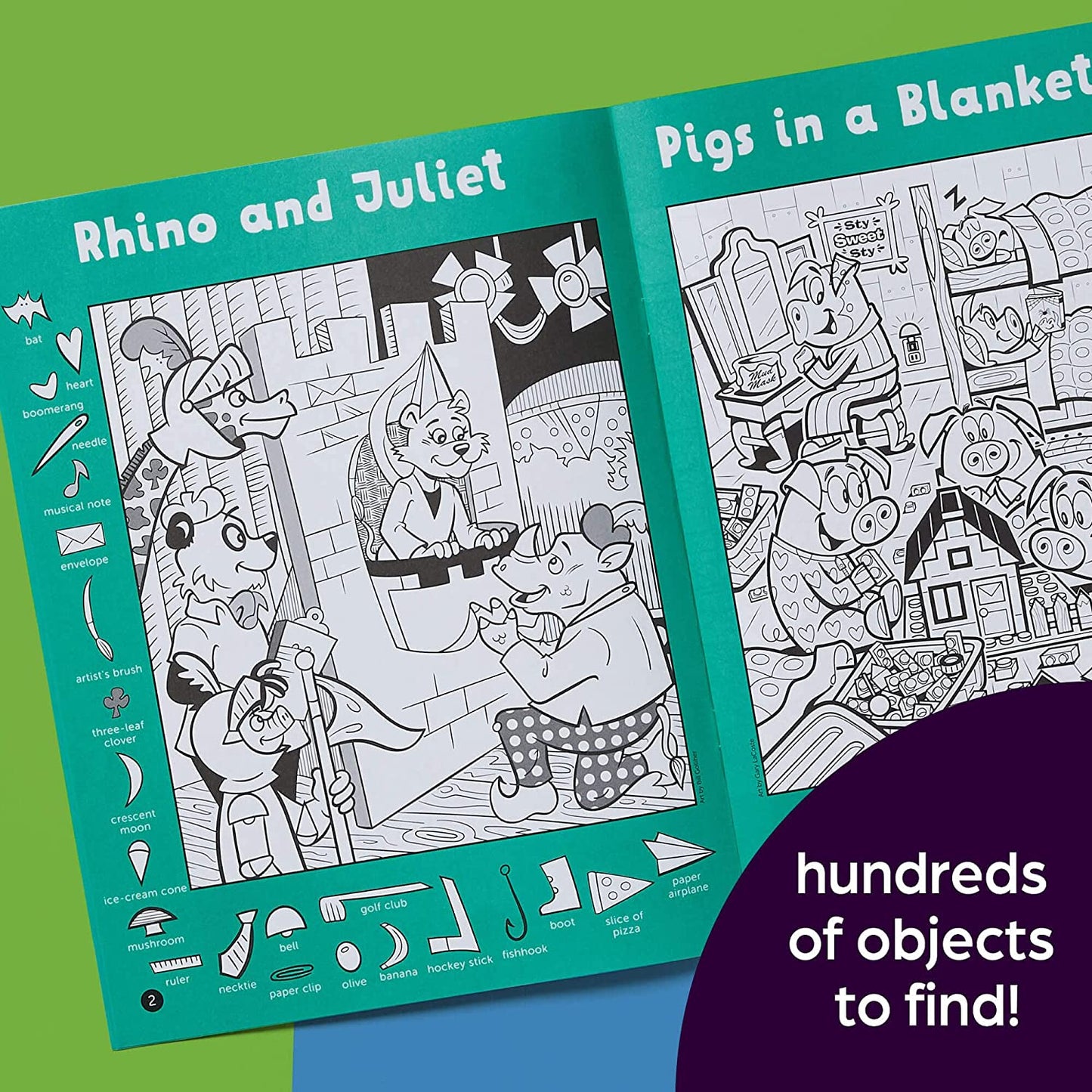 Highlights Hidden Pictures 2023 Special Edition Activity Books for Kids Ages 6-12, 4-Pack, 128 Pages