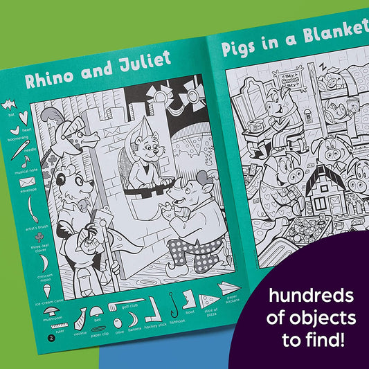 Highlights Hidden Pictures 2023 Special Edition Activity Books for Kids Ages 6-12, 4-Pack, 128 Pages