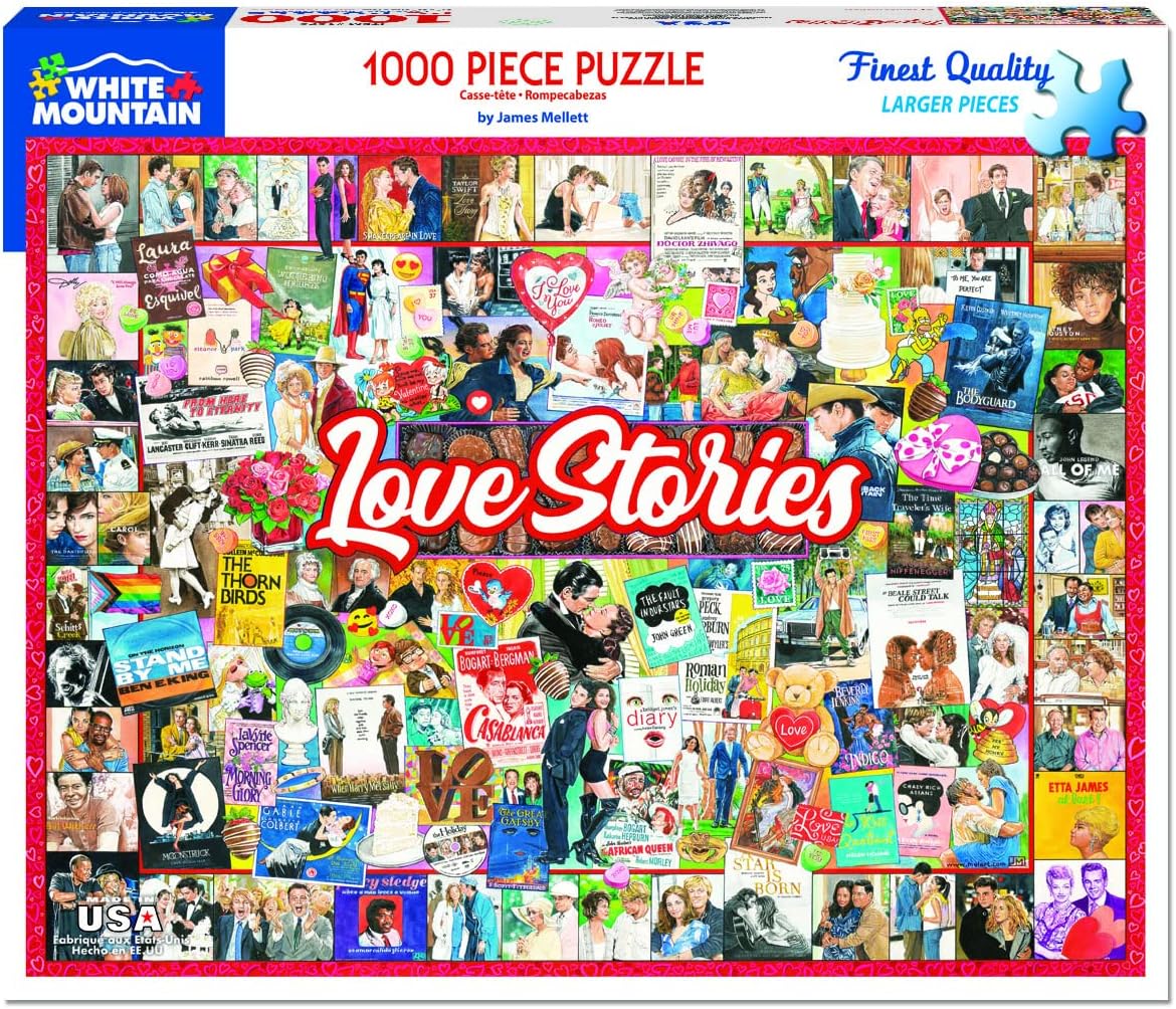 Puzzles Love Stories - 1000 Piece Jigsaw Puzzle