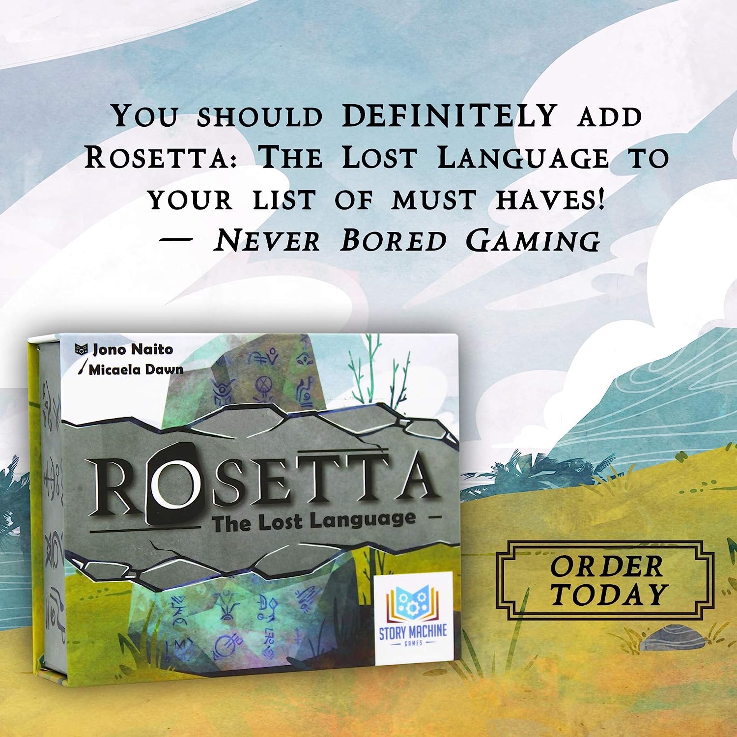 Rosetta: The Lost Language, The Game of Language & Creativity