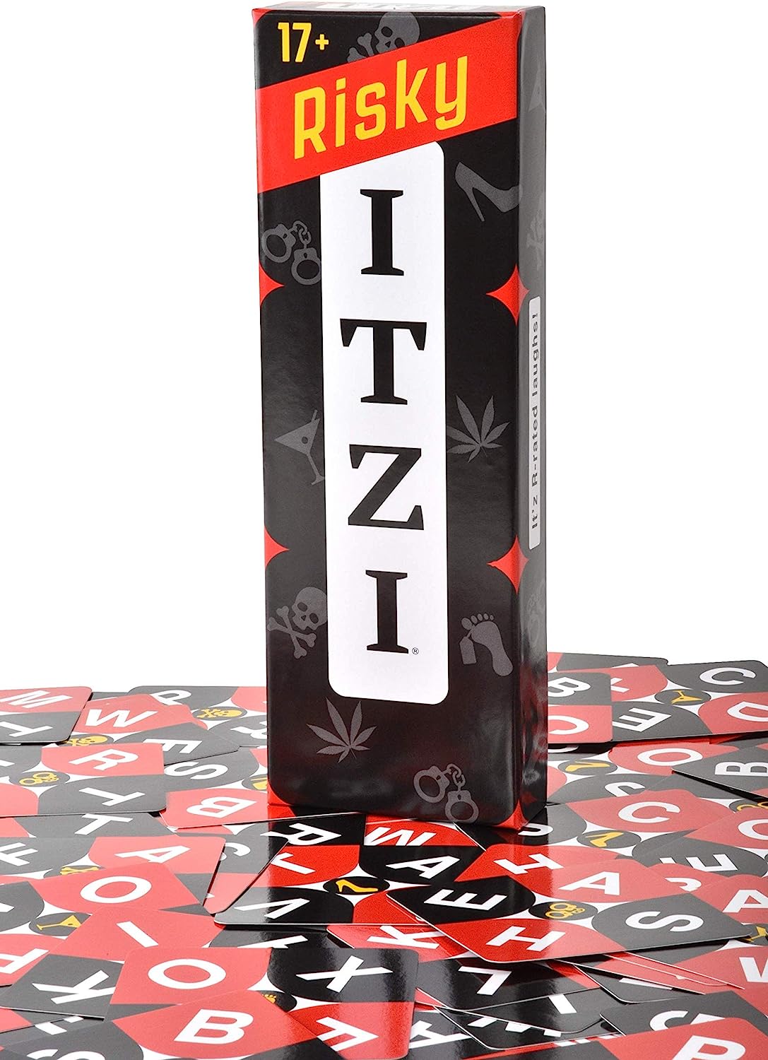 Risky ITZI - The Fast, Fun, and Twisted Word Matching Adult Party Card Game for Ages 17-107 - 2-8 Players
