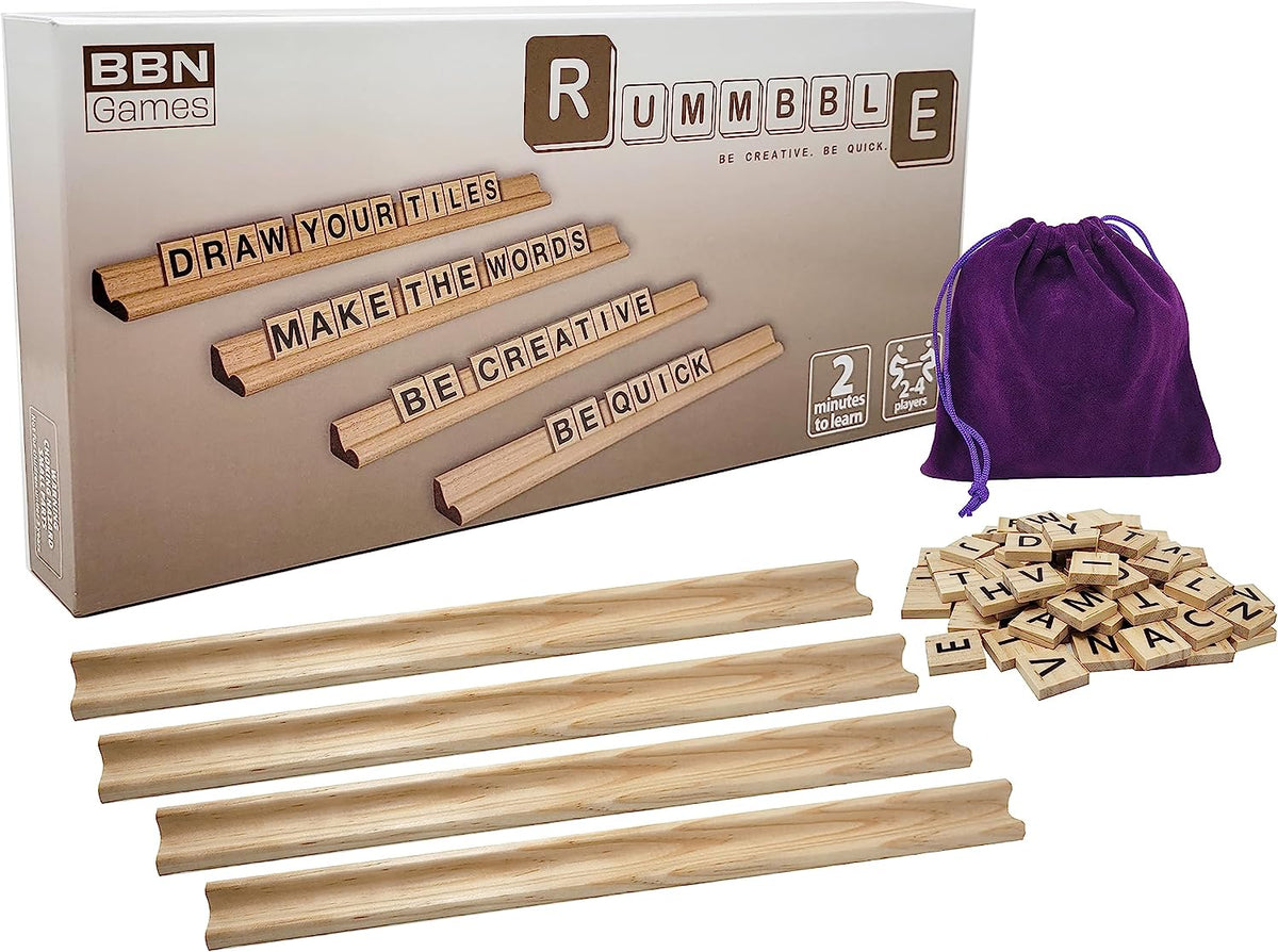 Rummbble - Children and Family Game - Improve Spelling - Learn New Words - Develop Creativity