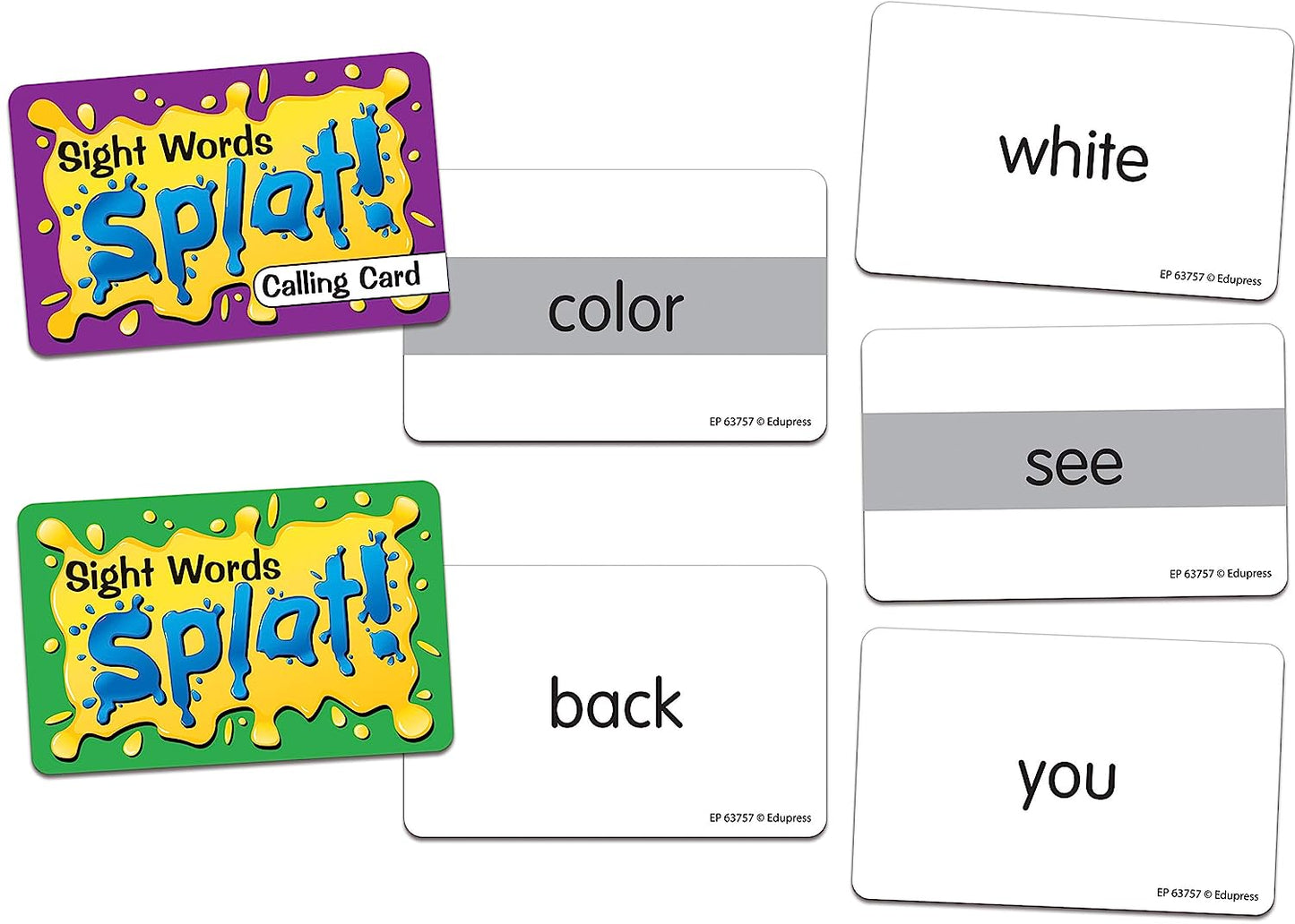 Sight Words Splat Game Grades K-1 (EP63757)