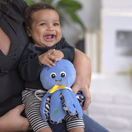 Octoplush Musical Octopus Stuffed Animal Plush Toy, Age 3 Month+, Blue, 11"