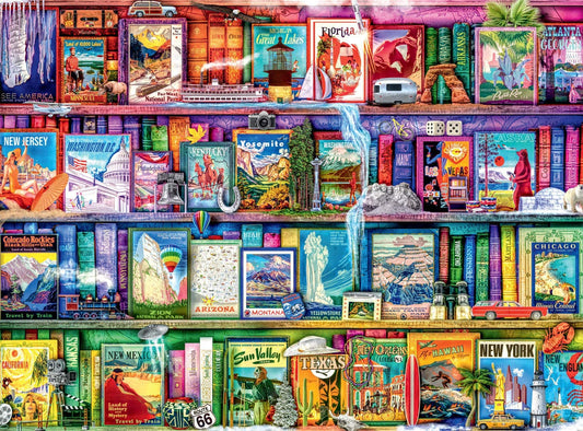 Aimee Stewart - Travel Trinkets - 1000 Piece Jigsaw Puzzle & Simple Succulent - 1000 Piece Jigsaw Puzzle