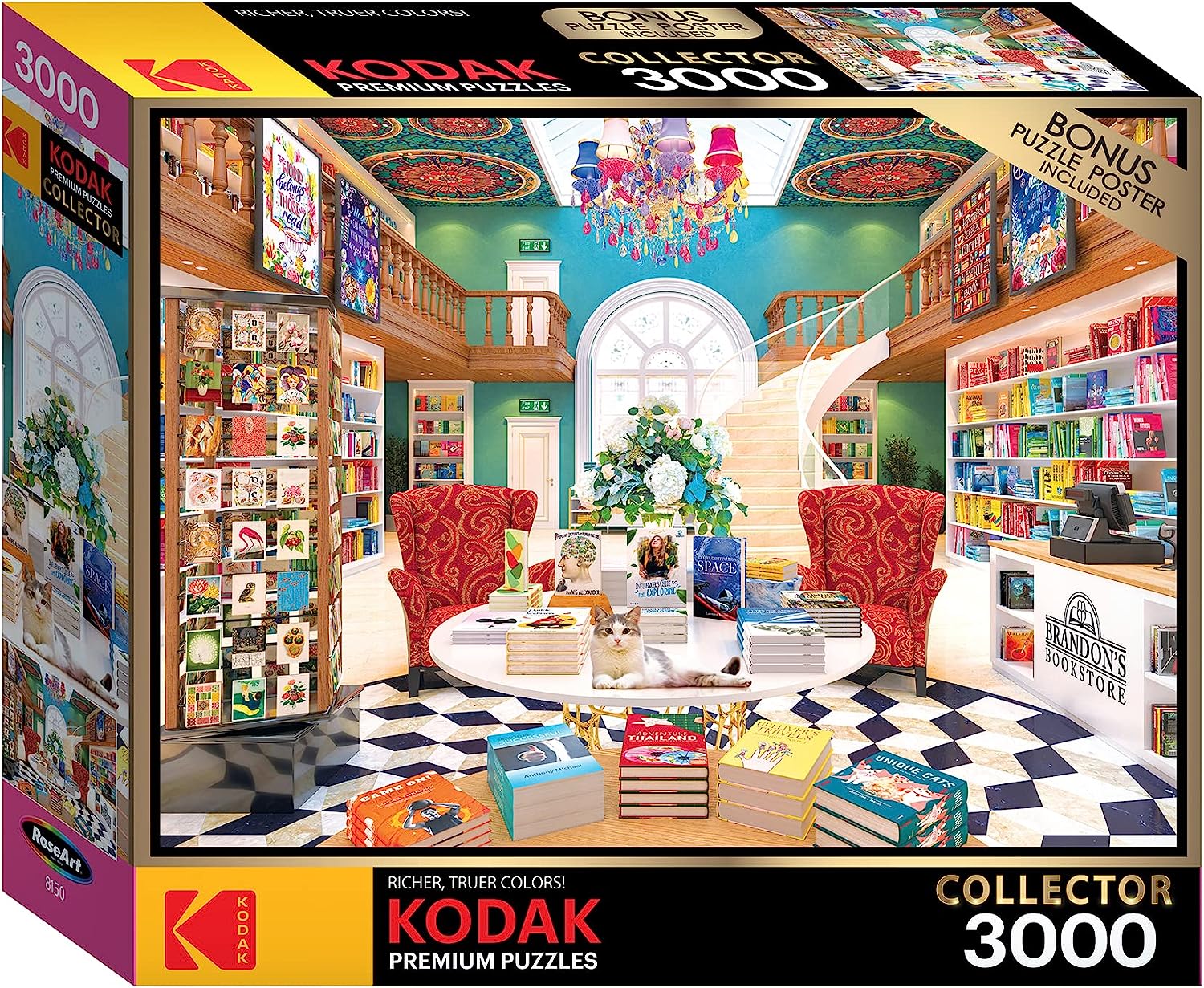 Kodak 3000 Piece Jigsaw Puzzle - Brandon's Bookstore