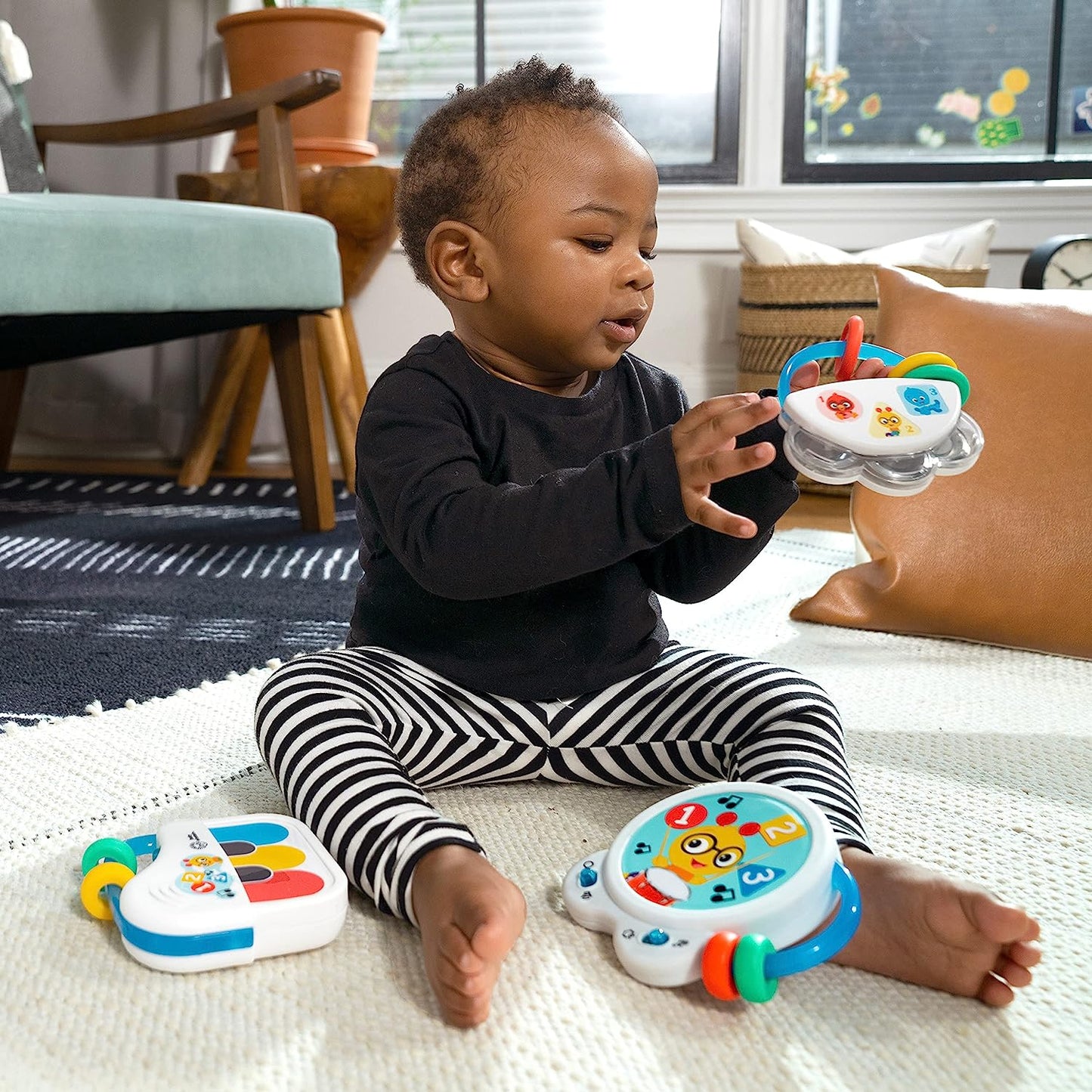 Small Symphony 3-Piece Musical Toy Set, Ages 3+ Months, for Boy or Girl