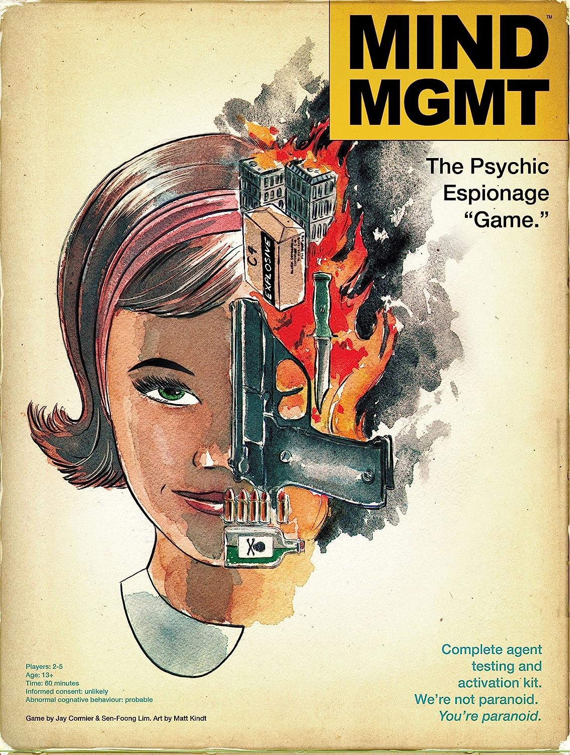 Burnt Island Mind MGMT The Psychic Espionage Game