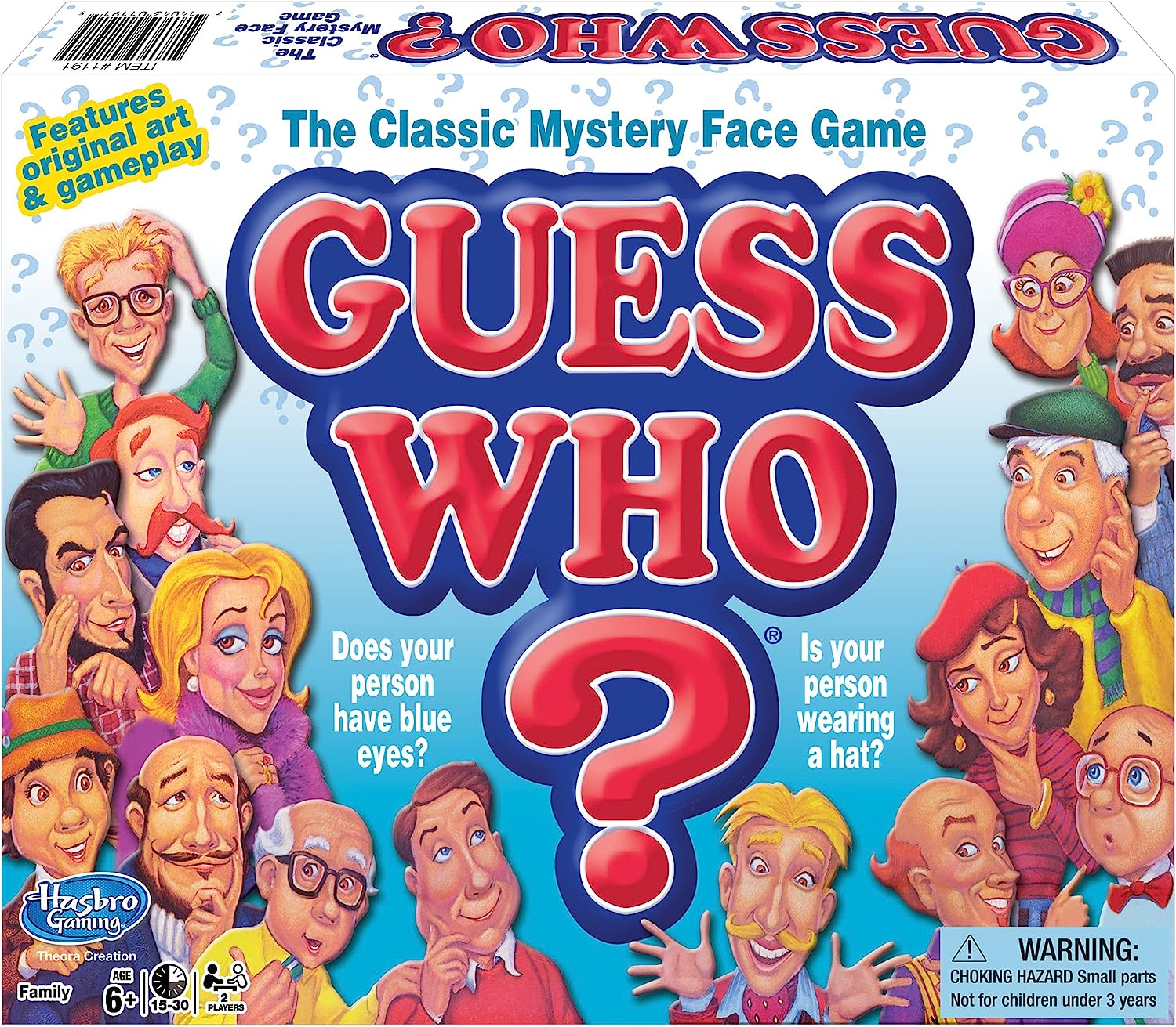 Guess Who? Board Game,2 Players, Multicolor (1191)