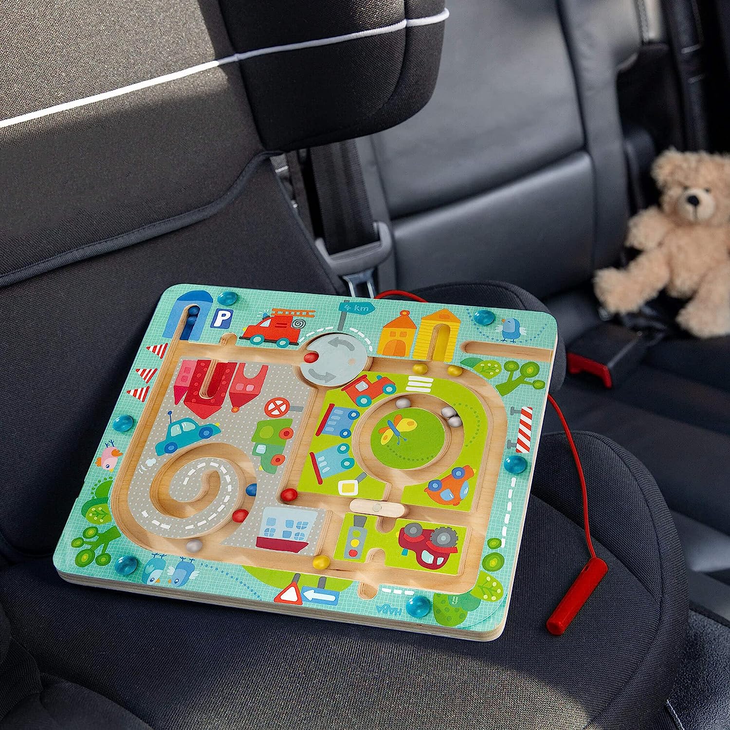 Town Maze Magnetic Puzzle Game - Learning & Education Toys for Preschoolers