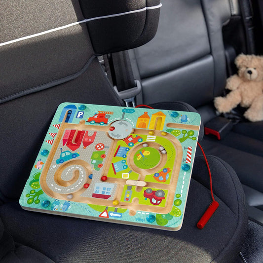 Town Maze Magnetic Puzzle Game - Learning & Education Toys for Preschoolers