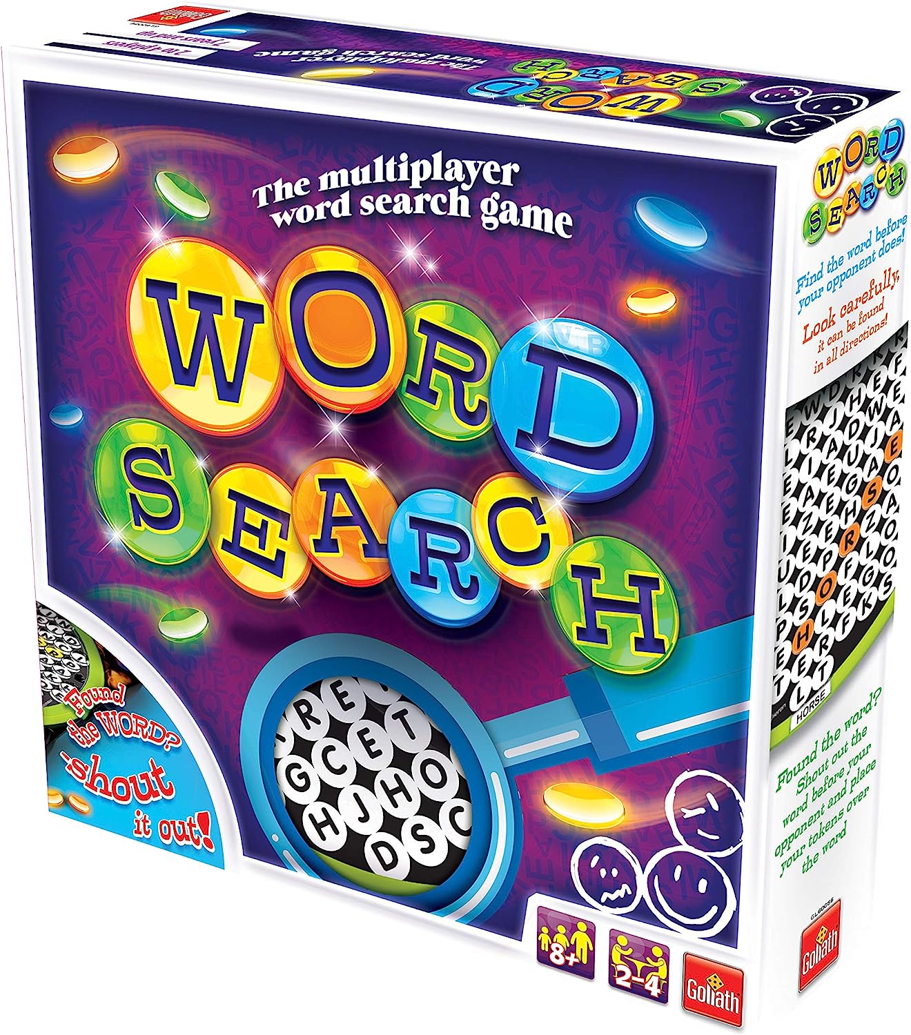 WordSearch: The Ultimate Multiplayer WordSearch Game | Fun Word Puzzle Game for All The Family | for 1-4 Players | Ages 8+
