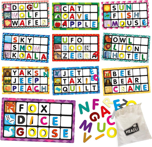 Letters & Words EN20980 Educational Toy for Kids, Boys, and Girls Ages 3 to 6 Years Old