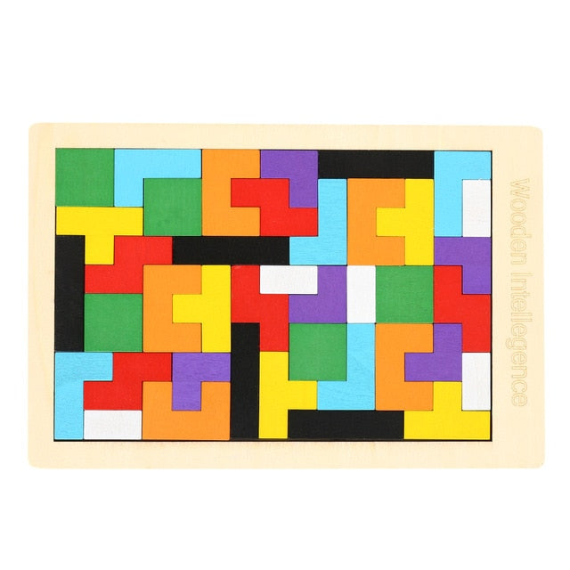 Wooden Jigsaw Board Math Toys For Children