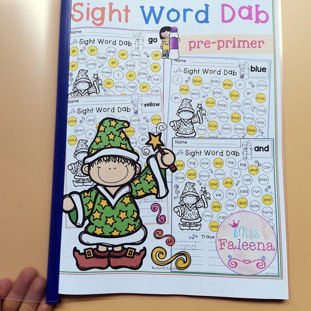 Sight Word Dab WorkSheets